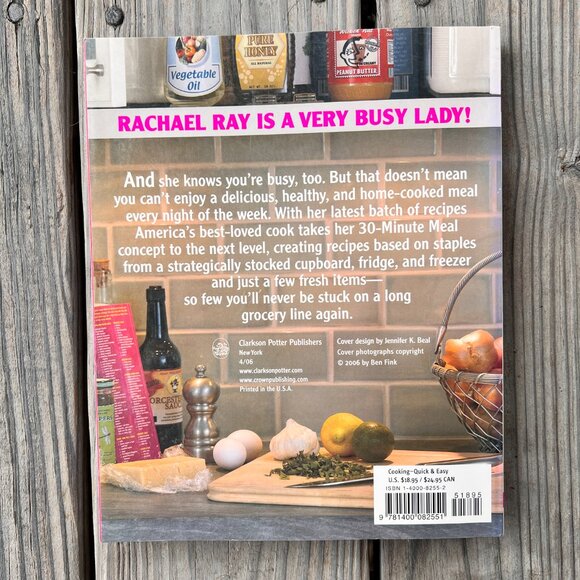 RACHEL RAY Lot of 3 Cookbooks. 30-Minute Meals. Express. Food Network. LIKE NEW - Picture 8 of 8